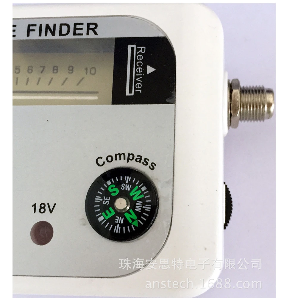 SF9508 Электроника Sat блюдо тестер Портативный ТВ приемник спутниковый сигнал Finder DVB-T детектор зуммера метр чувствительный поиск