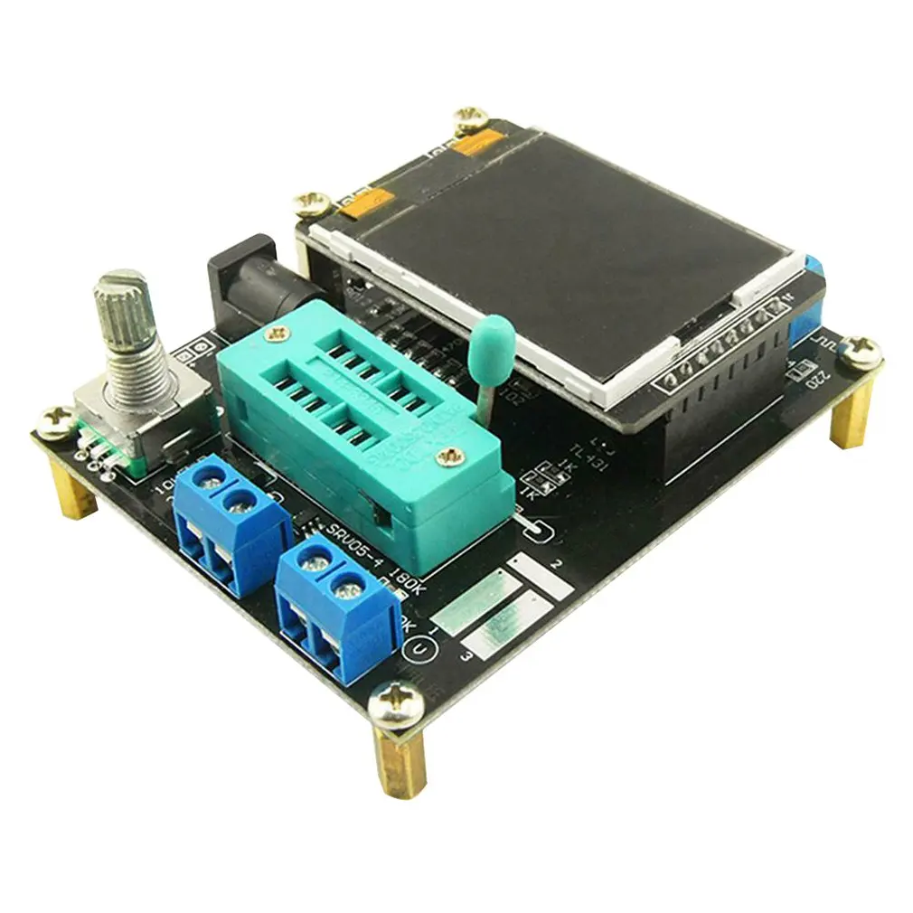 

GM328A Transistor Tester Diode Capacitance ESR Voltage Frequency Meter PWM Square Wave Signal Generator