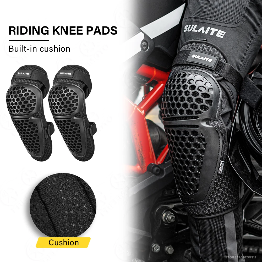 Motorcycle Protection Pads Motorcycle Knee Pads Motocross Knee Brace Mesh Motorcycle Elbow Protector Sports Pads