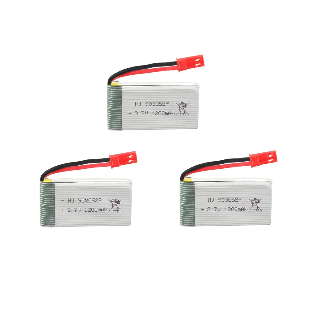3,7 V 1200mah литий-полимерный аккумулятор для HQ898B HQ859B H11D H11C T64 T04 T05 F28 F29 T56 T57 дрона с дистанционным управлением 903052 Перезаряжаемые батарея, для детей от 1 года до 5 лет шт
