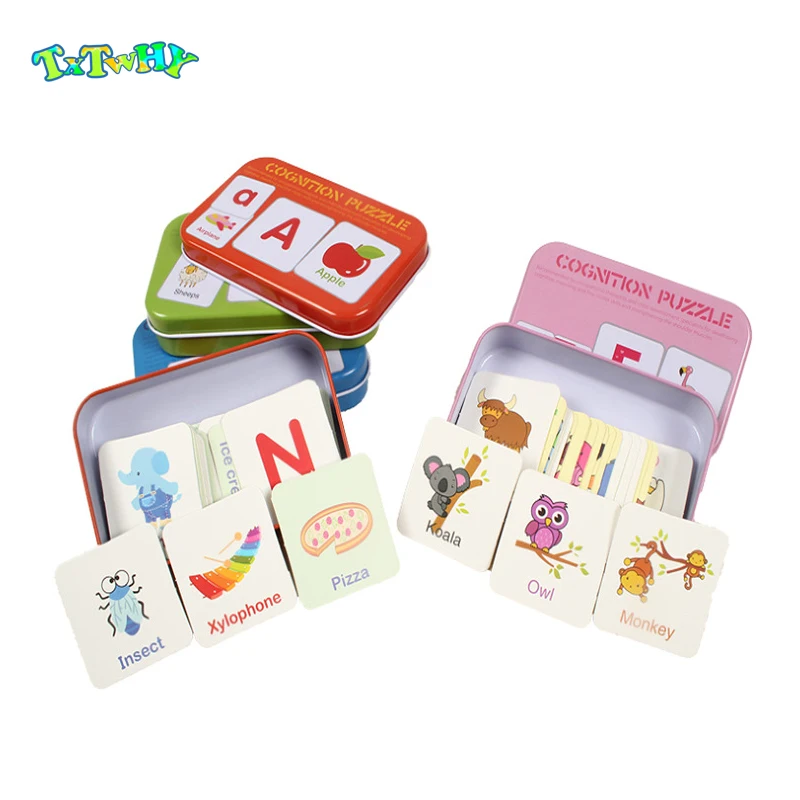 

Graph Match Game Kid's Early Educational Montessori Toys Puzzle Card Cartoon Vehicle Animal/Fruit Learning Pocket game toys