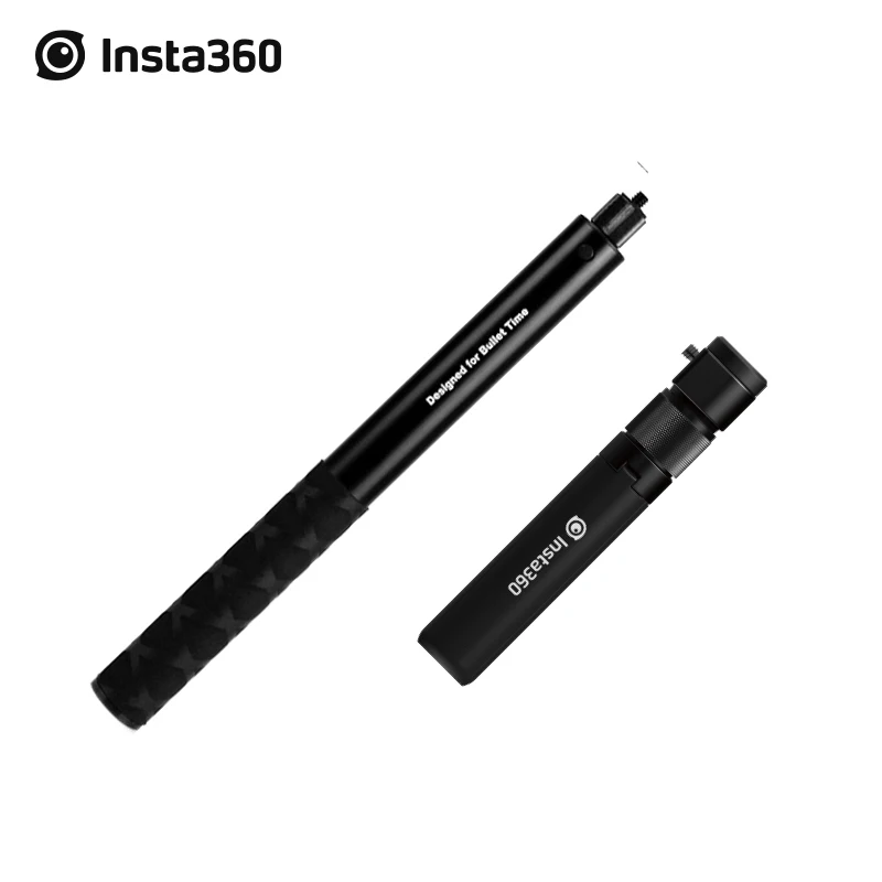 Insta360 один R пуля время Комплект вращения ручка + 1/4 Selfie Stick с Bluetooth Контролируемая