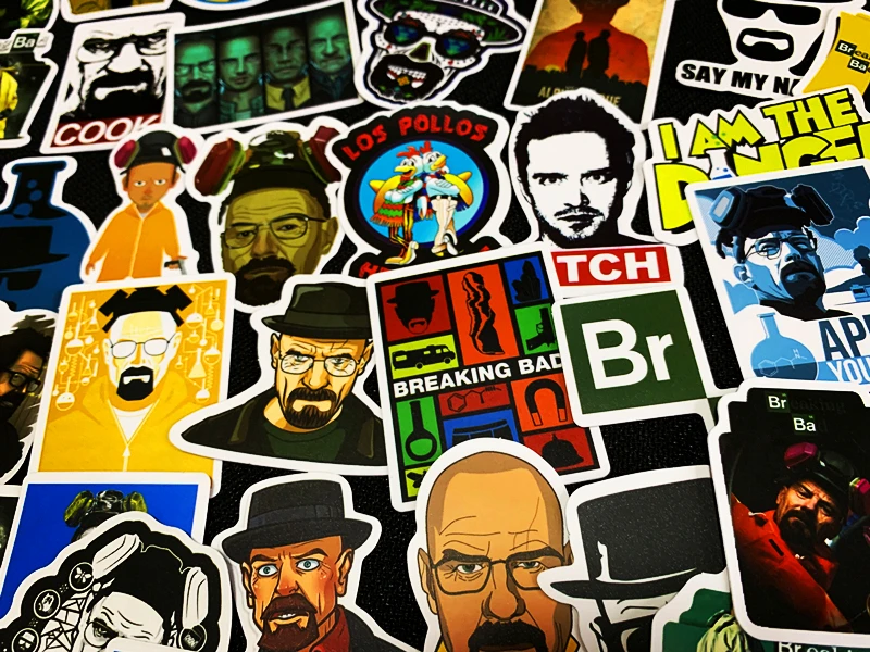 50 шт./компл. Американский сериал ломающиеся наклейки граффити ноутбук чемодан велосипед скейтборд наклейки своими руками подарки