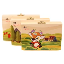 Logwood Children Lanugo Baby Teeth Box Teeth Save Collection Souvenirs Chinese Zodiac Cool Gift