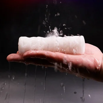 Male Masturbator Pocket Pussy Enhancer Delayed Ejaculation Penis Ring Masturbation Sleeve Stroker Sex Toys For Men Gay 6