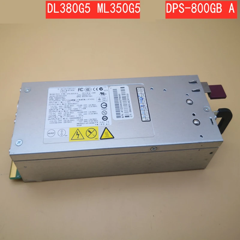 FOR HP DL380G5 370G5 Server Power DPS-800GB A 379123-001 403781-001 