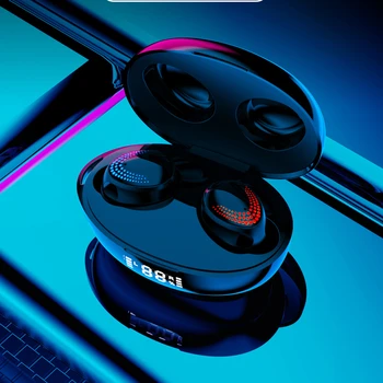 

K1S TWS Wireless Bluetooth V5.0 Earphones Bass Stereo Sport Waterproof In-ear Noise Reduction Earbuds Earphone Fit for MI Xiaomi