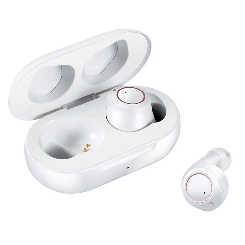 Bluetooth Wireless Touch Control Headphones Sweat proof Waterproof 9D HIFI Stereo Sounds Auto Pairing Sports Earphones