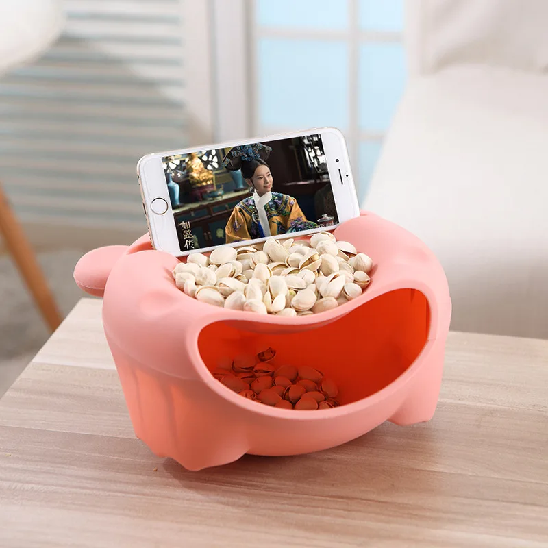 Details about   Seeds and Dry Fruit Containers Garbage Holder Dish Multifunctional Organizer
