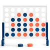 Giant 4 In A Row Game Wood Board Connect Adults Kids w/Carrying Bag White 1