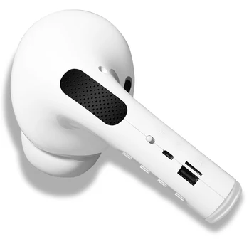 

Bluetooth Earphone Mode Wireless Giant Headset Speaker Portable Speaker Music Loudspeaker Support FM Radio Mic TF Card AUX Cable