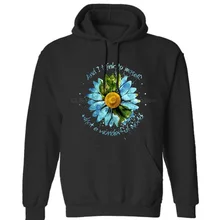 Sunflower Hippie World What A Wonderful World мужские нейтральные(женские) зимние толстовки кофты с капюшоном