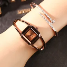 Hot Sale Luxury Crystal Women Watches Exquisite Square Ladies Bracelet Watch Female Dress Watch zegarek damski reloj mujer