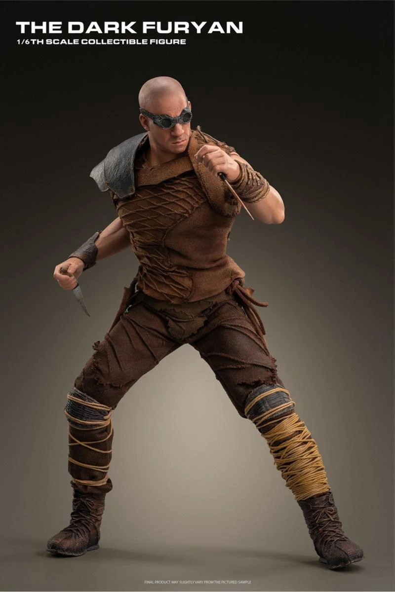 Modelo de Plástico Escala Collectible Estatueta 12 Figura Masculina Boneca Pitch Preto Richard b. Riddick v. Diesel Brinquedos Presente 1 - 6 6 Brinquedos e hobbies