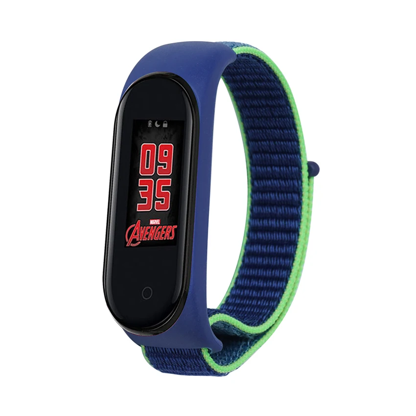 Nylon Strap Wristband for Xiaomi Mi Band 5 4 3 Wrist Bracelets Sport loop watch Belt Smart Watch Band Replacement Accessories