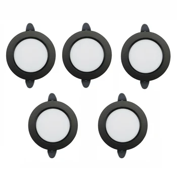 

10x 5W Dimmable LED Recessed Ceiling Light Downlight 110V 220V Lamp Spotlight Lighting Bulb Black Shell Lamps For Home Decor