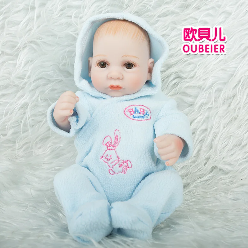 

bebes reborn doll 28cm soft silicone reborn toddler baby dolls com corpo de silicone menina Christmas surprice gifts lol doll
