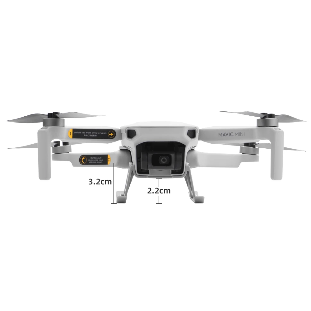 Комплекты шасси для DJI Mavic Mini Drone удлинитель высоты длинные ноги протектор Стенд Gimbal защита аксессуар