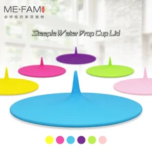 ME. FAM 3 шт. Новинка 10 см Мягкая силиконовая крышка для чашки с крышкой для кружки с защитой от пыли стеклянная керамическая Пластиковая крышка для стакана воды многоразовая