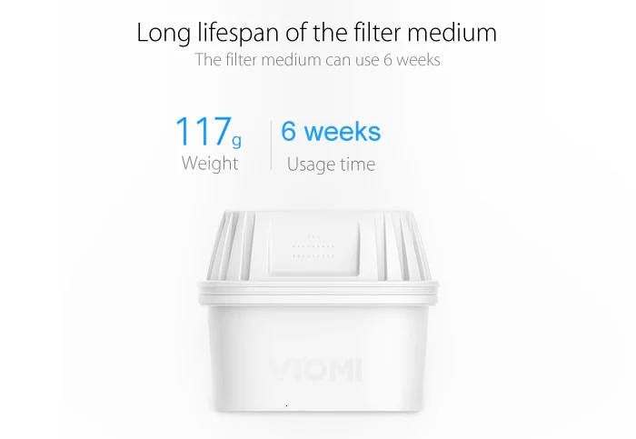 Viomi Xiaomi 3.5l 220 В фильтр-фильтр для чайника УФ-светильник стерилизационный фильтр для воды для питья, свежая чистая вода