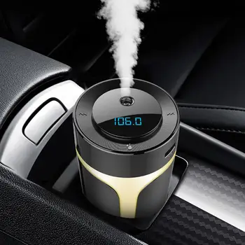 

Car Bluetooth FM Transmitter Handsfree Phone Charger Humidifier Radio Adapter Automobile carros Interior New Hot Accessories