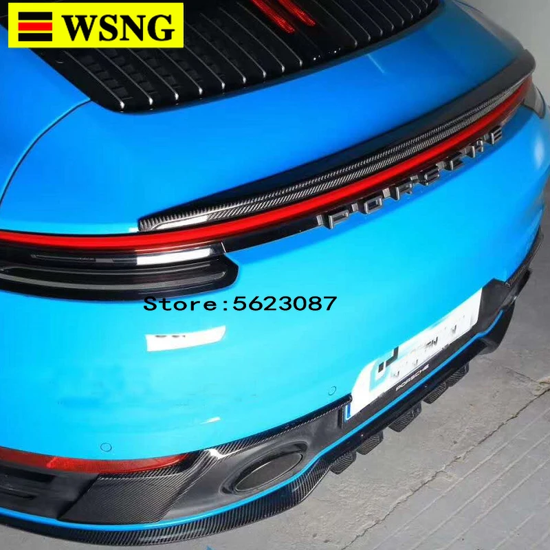 911 992 Carrera Rear Spoiler Fit For Porsche 911/992 Teach Aero Styling Trunk Wing 2018 2019 2020 2021 | Автомобили и мотоциклы