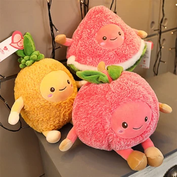 

Explosive Avocado Plush Toy Fruit Doll Cherry Soothing Doll Pillow Watermelon Doll Creative Birthday Gifts Girl Decortions JM397