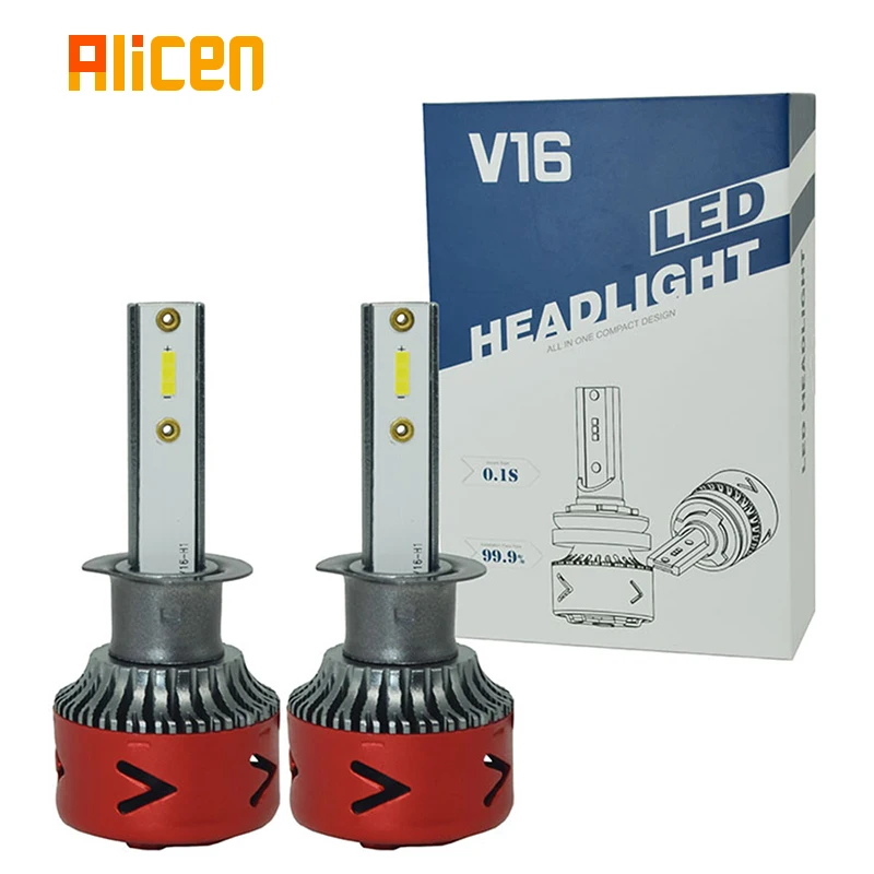 H1 led H4 автомобильный головной светильник лампы H7 H8 H11 противотуманный 6000k 9005/HB3