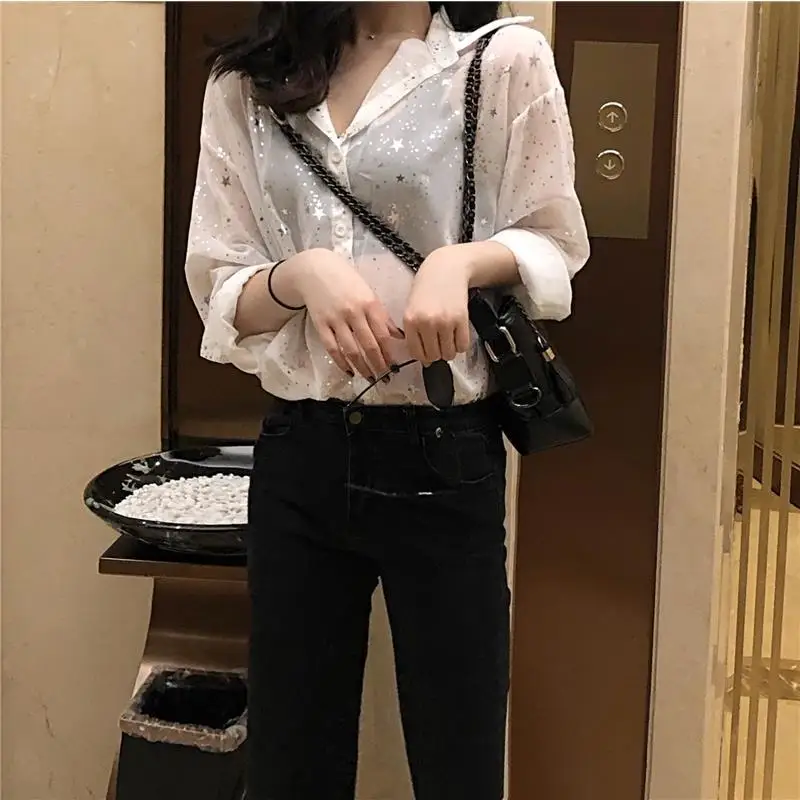 ¦ ̴ XINGX ž    콺  Blusas Ropa De Mujer