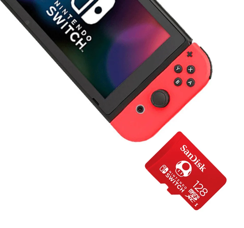 SanDisk 128GB micro sd card Nintendo Switch Authorized 64GB 256GB cartao de memoria tf memory cards for Game Expansion Card canon memory card