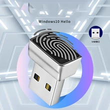 Módulo Lector de huellas dactilares USB para Windows 7, 8, 10, 11 Hello, escáner biométrico candado para Portátiles y PC