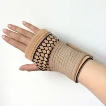 1 Palm Rest Protector Sweat-absorbent Compression Hand Support Sleeves Wristband Wrapped Breathable Protective Gear