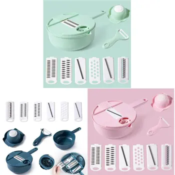 

1 Set Multi-function Vegetable Cutter Potato Manual Shredder Slicer Home Kitchen Carrot Grater Grater Cn(origin) Sokany