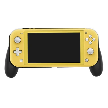 

For Switch Lite Mini Console Hand Grip Protection Case With Tempered screen Protector for Nintendo Switch Lite Accessories Black