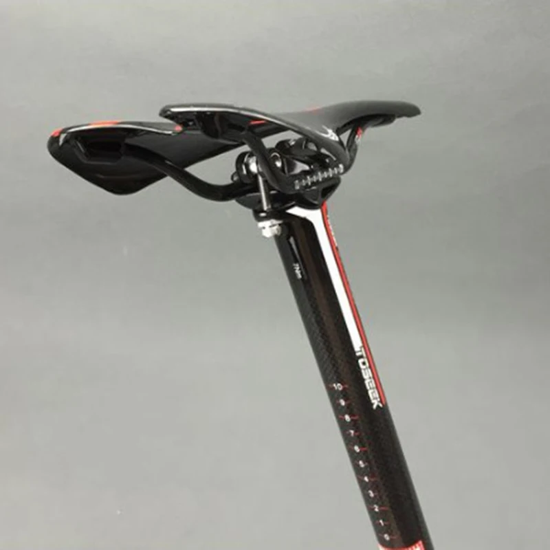 TOSEEK прочный углеродного волокна 3 к MTB велосипед Подседельный штырь Велоспорт дорожный велосипед практическое обновление компонентов