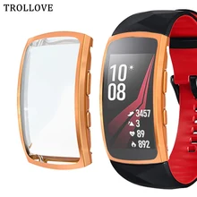 Защитный чехол для экрана samsung gear Fit 2 Pro ударопрочный прозрачный мягкий ТПУ защитный чехол для gear Fit 2Pro fit2