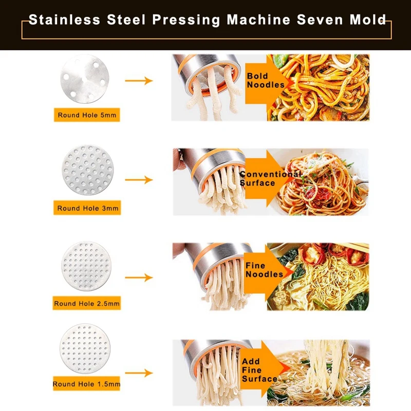 Легкая-ручная машина для производства макаронных изделий в домашних условиях Кухня машина для резки лапши с 7-режим шпецле инструмент