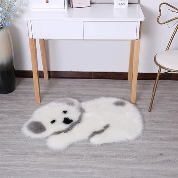 

1 Pcs Cartoon Koala Plush Carpet Winter Warm Carpet Living Room Bedroom Sofa Warm Blanket Carpet Home Decoration Supplies