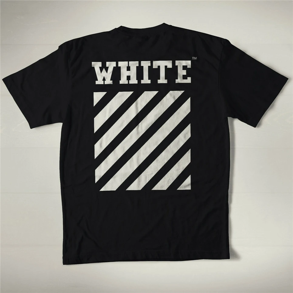 

Brand New Off White Graffiti Print Mens Short Sleeve Black T-Shirt Cotton Tee Vintage Tee Shirt