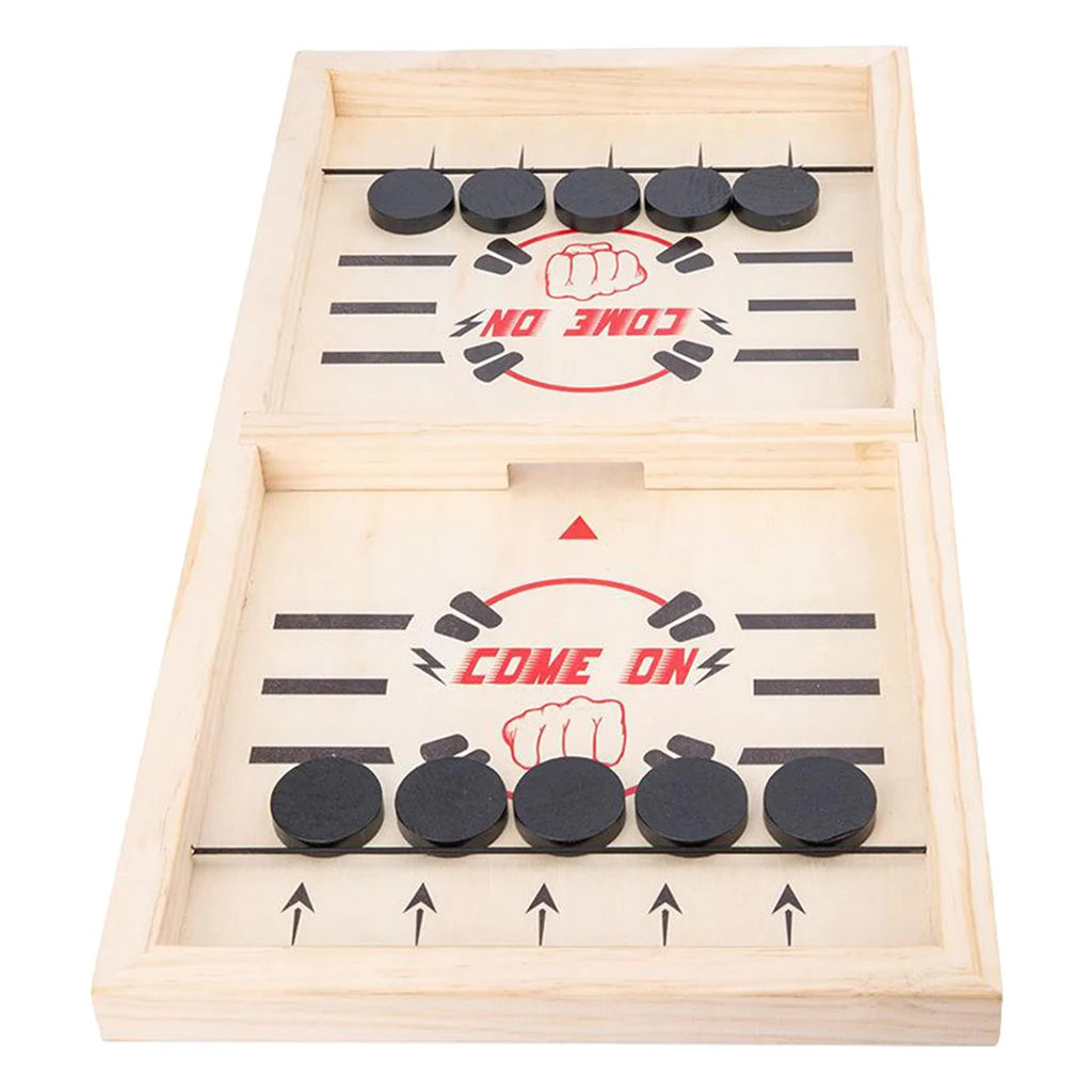 Paced Sling Puck Winner Fun Toys For Family Parents Child Kids Board-Game Party Game Time Funny Toys Fast Hockey
