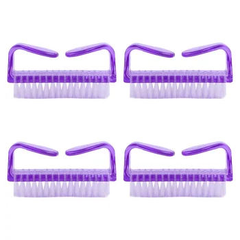 

12pcs Nail Art Brushes Practical Manicures Tools Nail Art Accessories Supplies Nail Art Tools for Home Daily Use (Pink + Purple