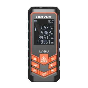 

SNDWAY 120m Handheld Laser Distance Meter Rangefinders Spaceteter Area Volume Angle Automatic Calibration Range FinderCJY02006