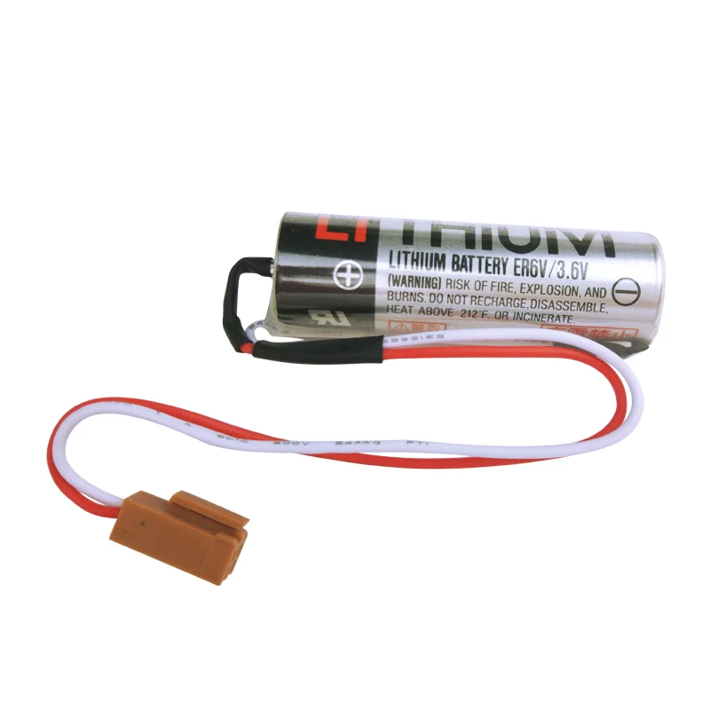 10 шт. оригинальная ER6V/3 6 V для Mitsubishi M70 M60 PLC батарея ER6VC119A ER6V119B 3 литиевая TOSHIBA