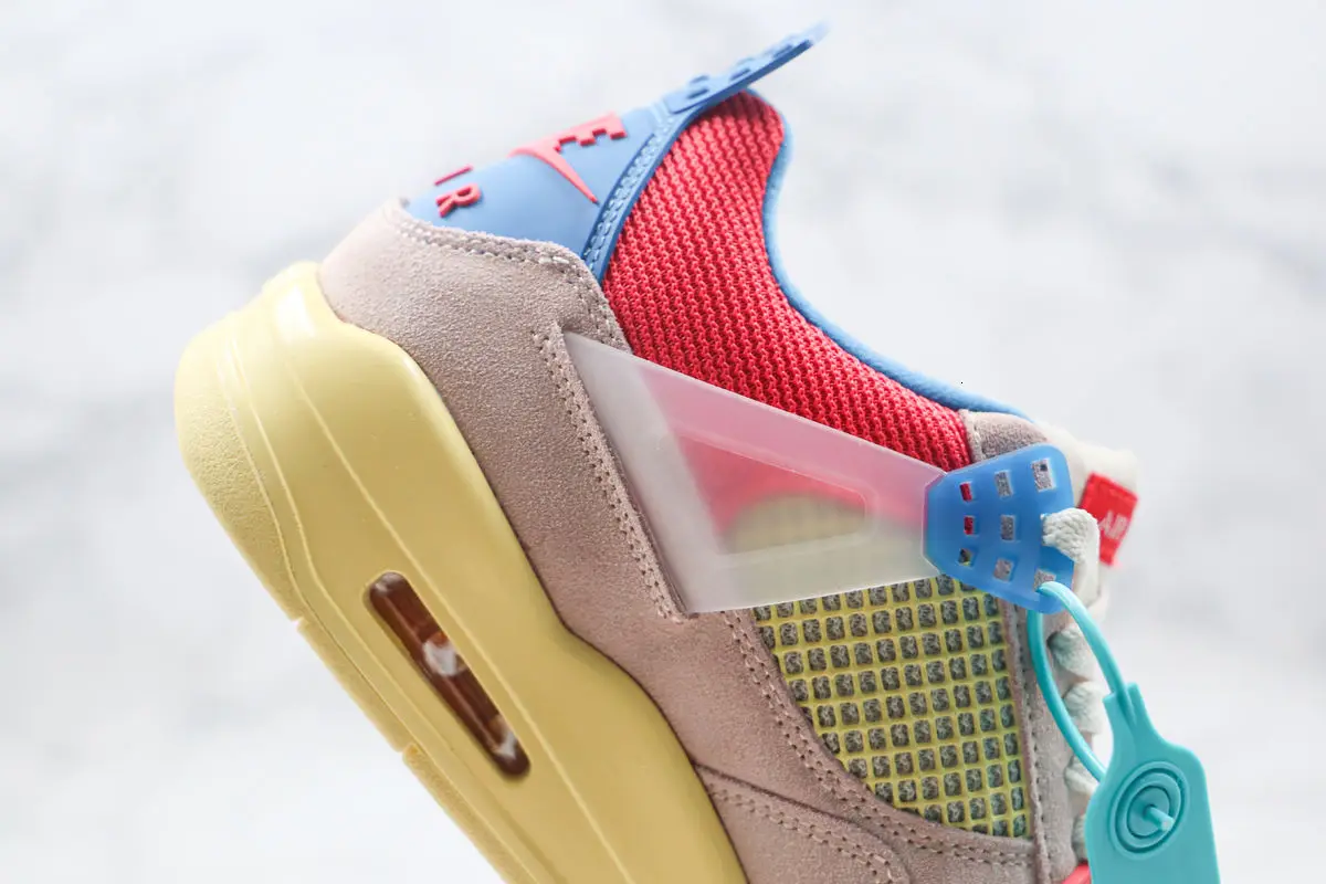 Jordan caballeros de La Liga de Los Ángeles, blanco, rojo, azul, rosa y azul,  referencia número de artículo: dc9533 800, Unión La x air jordan 4, B50,  aj4m|Calzado de baloncesto| - AliExpress