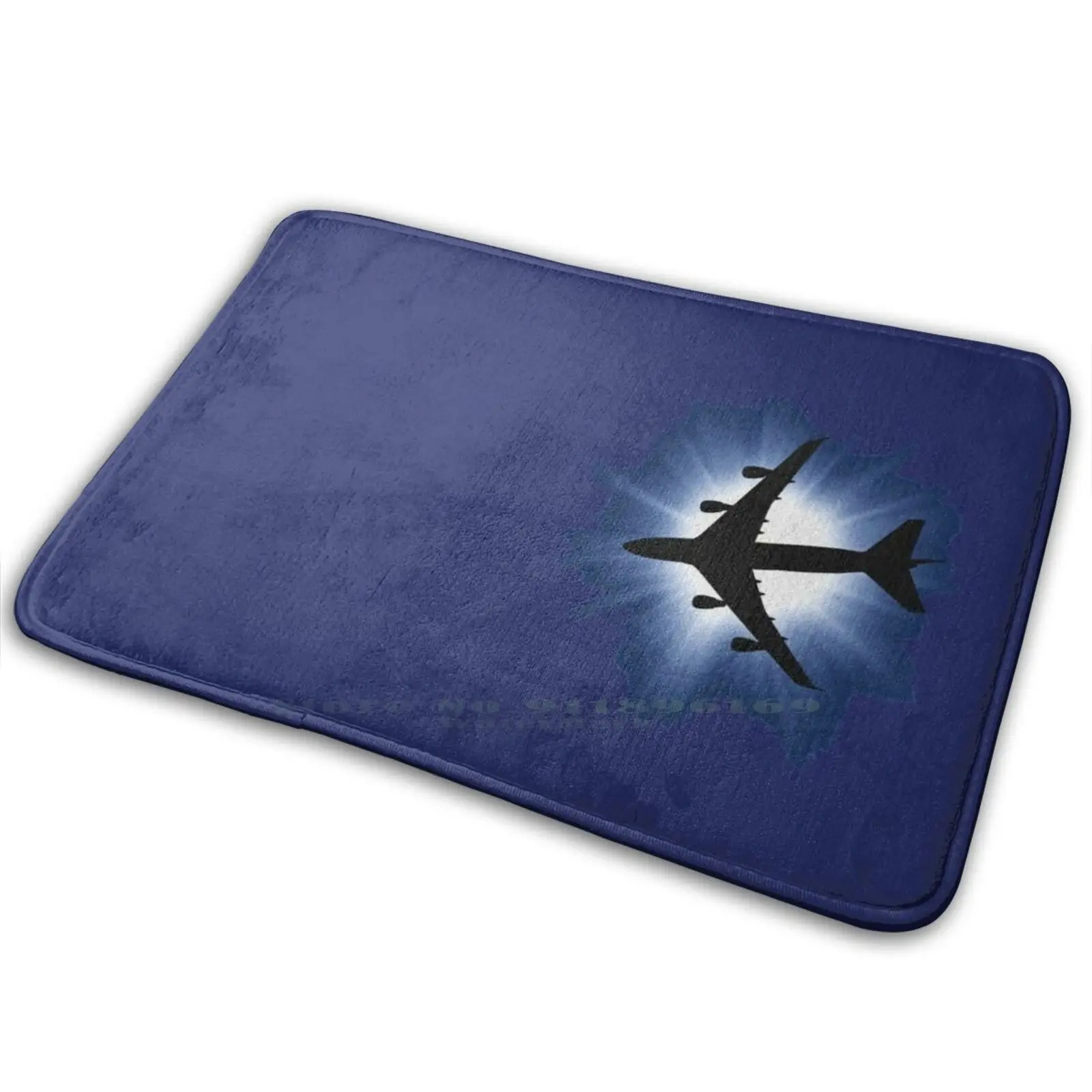 Boeing 747 Sun Glare Mat Rug Carpet Anti-Slip Bedroom Entrance Door Pilot Aviation Flying Fly Air | Дом и сад