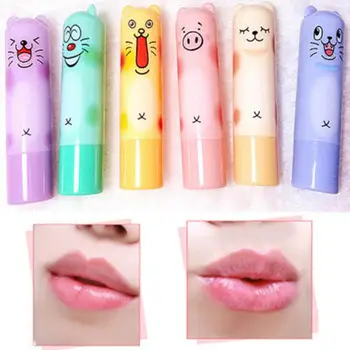 

Colourless Lip Plumper Temperatuur Moisturizing Lip Balm Liquid Lipstick Waterproof Women Veranderen Lip Gloss Makeup TSLM2