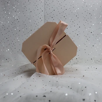 

Valentine's Day Pink Hard Packaging Box Empty Box Creative Wedding Candy Box Wedding Souvenir Packaging Gift Box