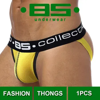 

bikini 85 Sexy Gay Underwear Men Thong men thongs and g strings sissy panties jockstrap mens string lingerie BS139 sexi
