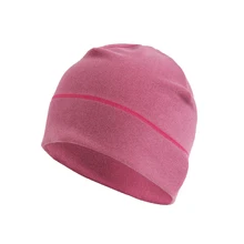 Женская Мужская теплая зимняя одноцветная походная купольная эластичная теплопоглощающая Беговая ветрозащитная спортивная шапка для велоспорта