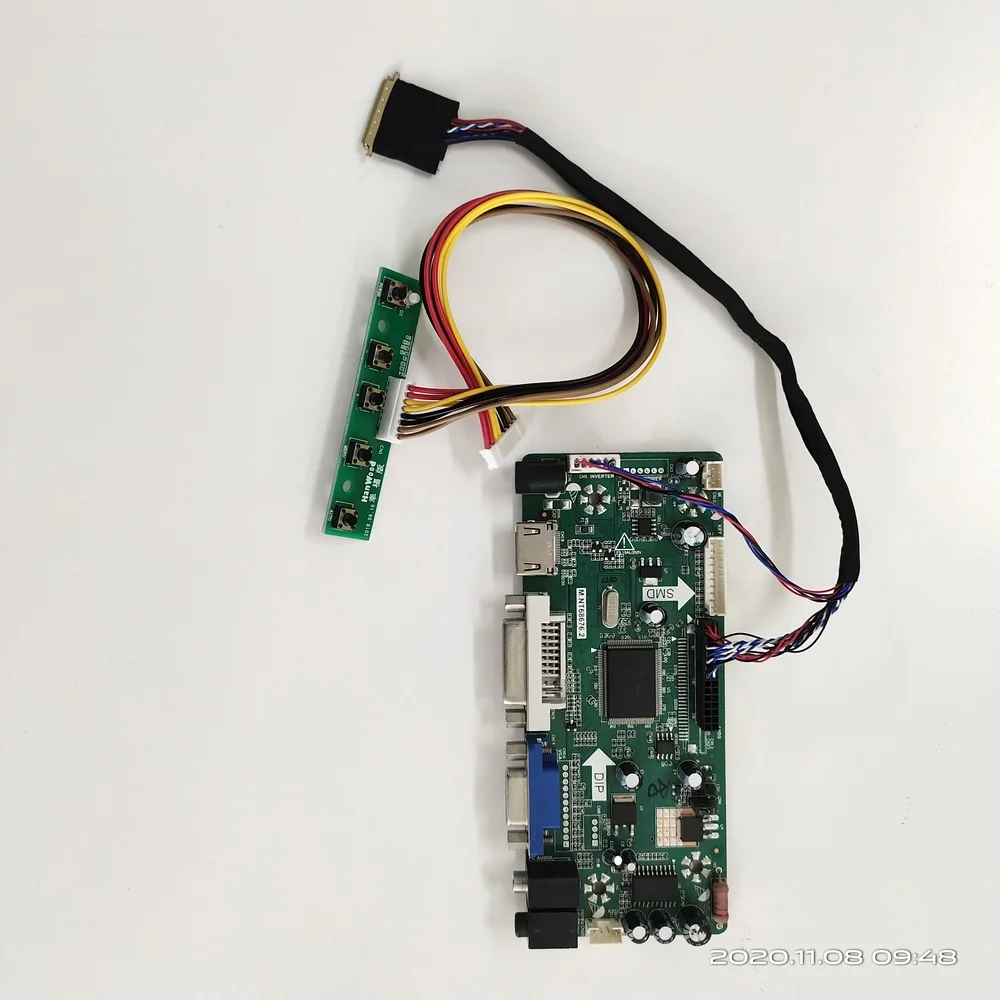 Комплект для B156XW02 V.2/V.1 40pin LVDS 1366X768 Панель VGA Экран монитор HDMI DVI Дисплей плата